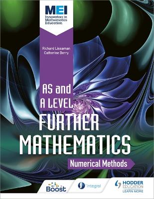 Book cover for MEI Further Maths: Numerical Methods