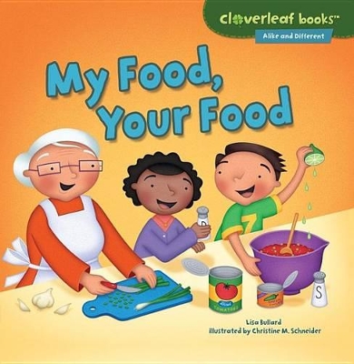 Book cover for My Food Your Food