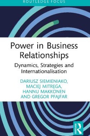 Cover of Power in Business Relationships