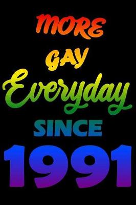 Book cover for More Gay Everyday Since 1991