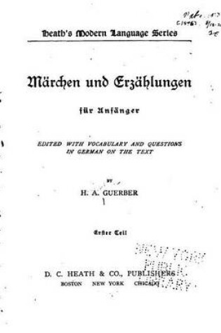 Cover of Märchen und Erzählungen fur Anfänger