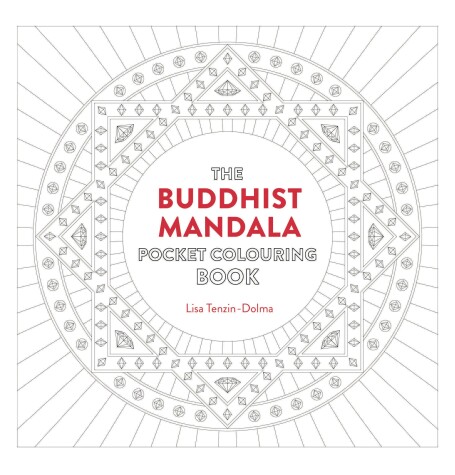 Book cover for Buddhist Mandala Pocket Coloring Book