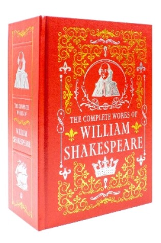 Cover of Complete Works of William Shakespeare Deluxe Leather Bound Classic