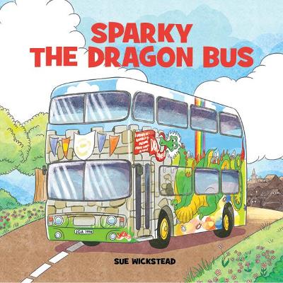 Book cover for Sparky the Dragon Bus