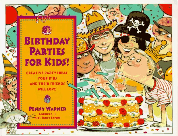 Book cover for Happy Birthday Parties for Kids
