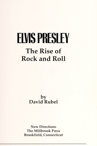 Cover of Elvis Presely