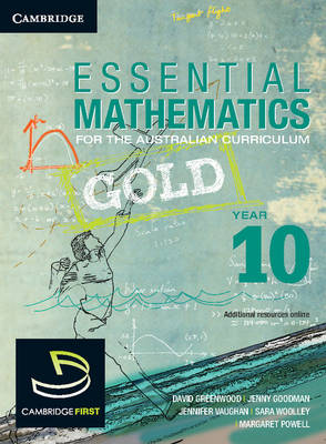 Book cover for Essential Mathematics Gold for the Australian Curriculum Year 10