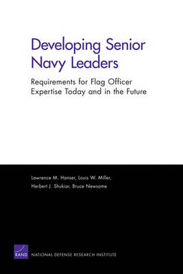Book cover for Developing Senior Navy Leaders