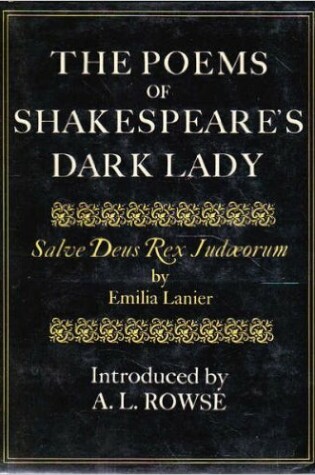 Cover of Poems of Shakespeares Dark Lad