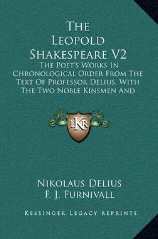 Cover of The Leopold Shakespeare V2