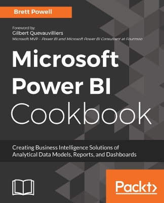 Book cover for Microsoft Power BI Cookbook