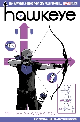 Book cover for Marvel Select Hawkeye - My Life As a Weapon