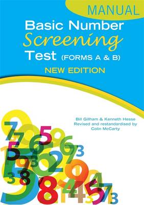 Book cover for Basic Number Screening Test Specimen Set
