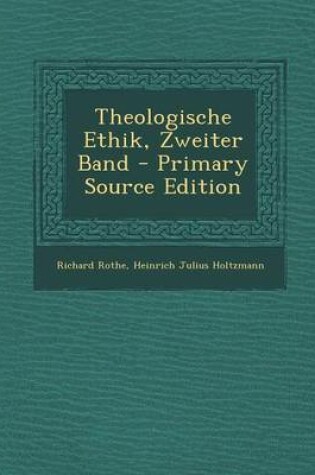 Cover of Theologische Ethik, Zweiter Band