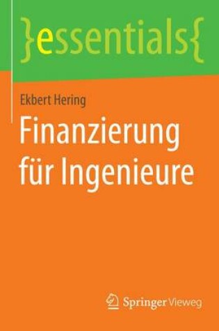 Cover of Finanzierung Fr Ingenieure