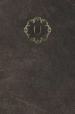 Cover of Monogram "U" Notebook