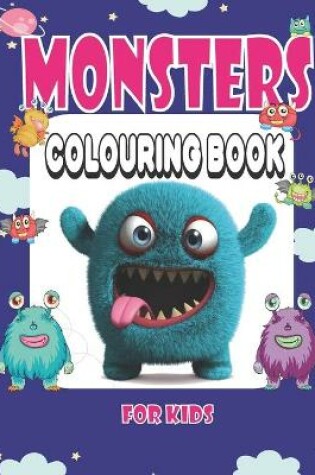 Cover of Monsters Colouring Book for Kids