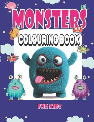 Book cover for Monsters Colouring Book for Kids