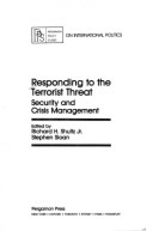 Cover of Responding to the Terrorist Threat