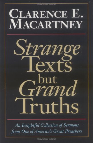 Book cover for Strange Texts but Grand Truths