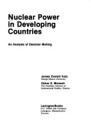 Book cover for Nuclear Power in Developing Countries