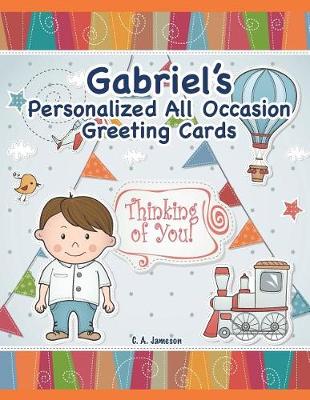 Book cover for Gabriel's Personalized All Occasion Greeting Cards