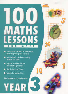 Cover of 100 Maths Lessons and More for Year 3