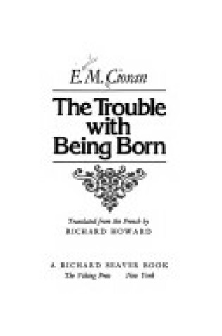 Cover of Trouble with Being
