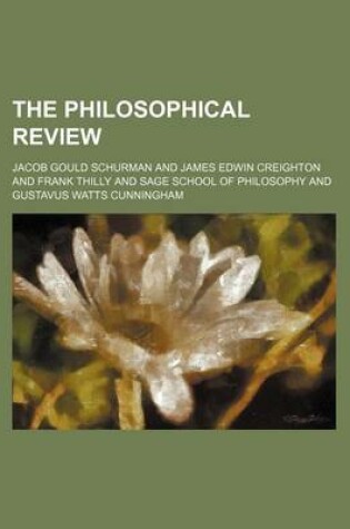 Cover of The Philosophical Review Volume 6