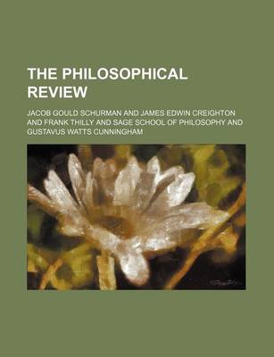 Book cover for The Philosophical Review Volume 6