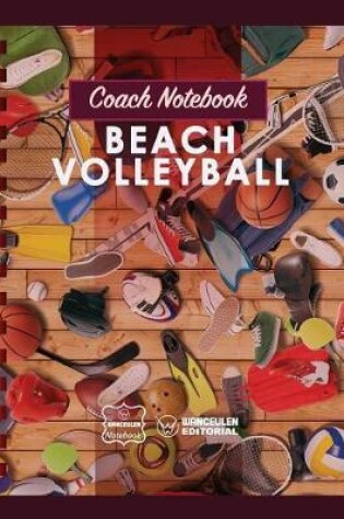 Cover of Coach Notebook - Beach Volleyball