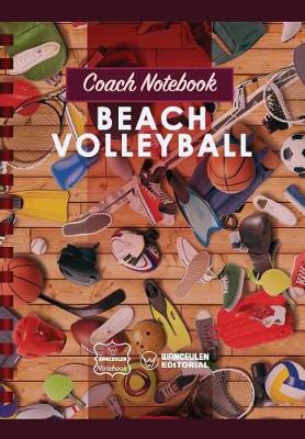 Book cover for Coach Notebook - Beach Volleyball