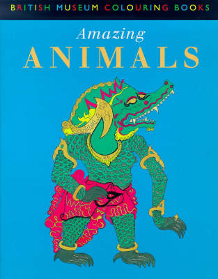 Book cover for Amazing Animals Colouring Book