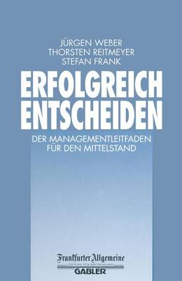 Cover of Erfolgreich Entscheiden