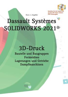 Book cover for Solidworks 2021 3D-Druck