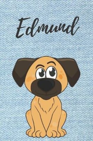 Cover of personalisiertes Notizbuch Hunde / Malbuch / Kritzelbuch / Tagebuch / Notizheft / Journal / DIN A5 / Geschenke Edmund