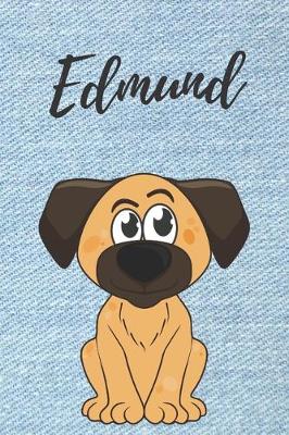 Book cover for personalisiertes Notizbuch Hunde / Malbuch / Kritzelbuch / Tagebuch / Notizheft / Journal / DIN A5 / Geschenke Edmund