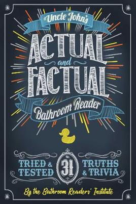 Book cover for Uncle John's Actual and Factual Bathroom Reader