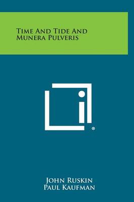 Book cover for Time and Tide and Munera Pulveris