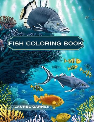 Book cover for Fish Coloring Book