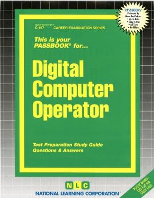 Book cover for Digital Computer Operator