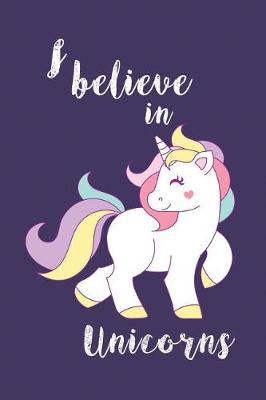Book cover for I believe in unicorns