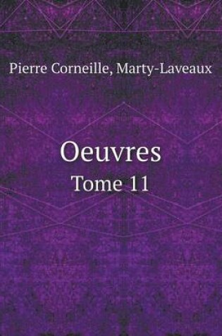 Cover of Oeuvres Tome 11