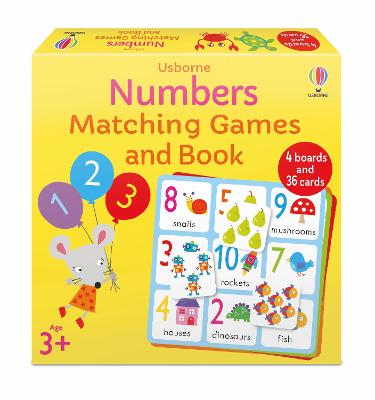 Book cover for Numbers Matching Games and Book