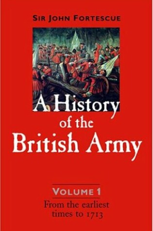 Cover of A History of the British Army