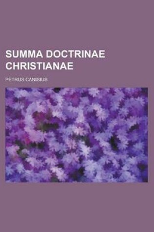 Cover of Summa Doctrinae Christianae