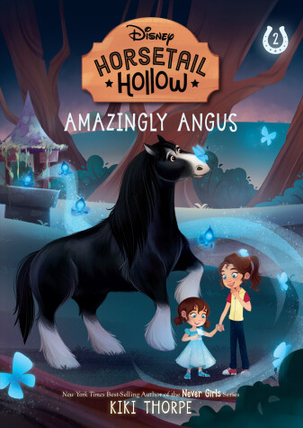 Book cover for Amazingly Angus: Princess Meridas Horse (Disneys Horsetail Hollow, Book 2)