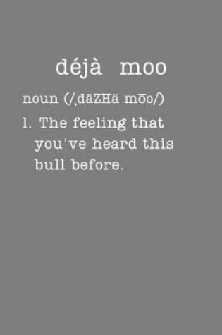 Cover of Deja Moo