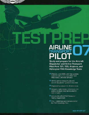 Book cover for Airline Transport Pilot Test Prep 2007