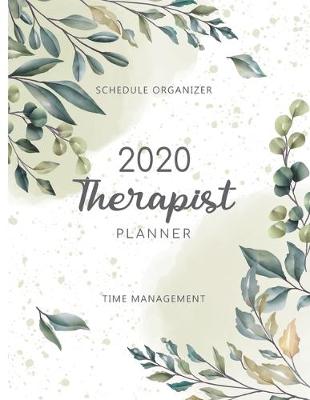 Book cover for 2020 Therapist Planner